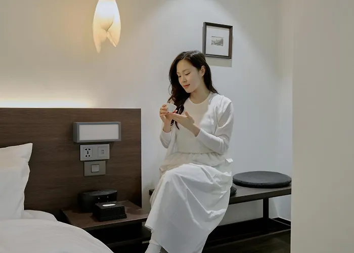 Wolhojae Hanok Jacuzzi Appartement